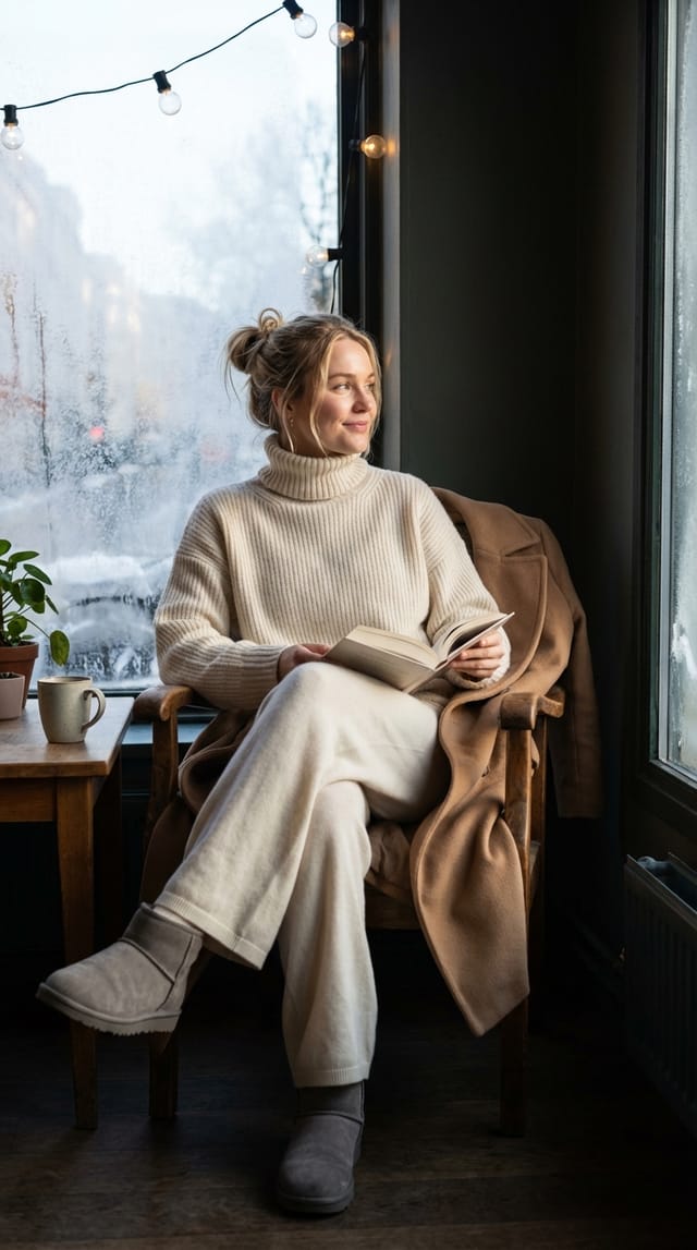 Scandinavian Hygge in Cashmere Knit