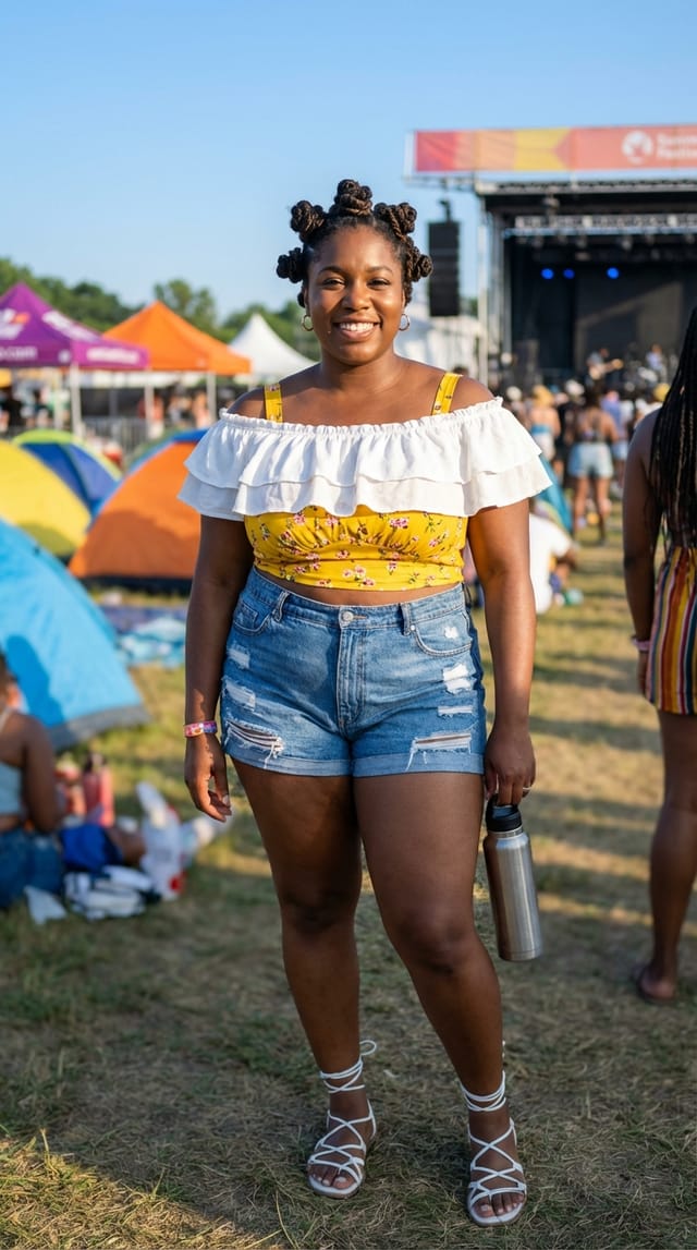 Confident Curvy Festival Queen